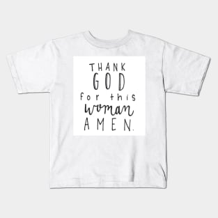 Woman Kids T-Shirt